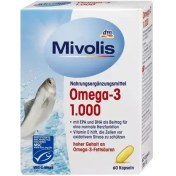 تصویر امگا ۳ برند میوولیس۶۰ تایی آلمانی Omega 3 Mivolis