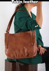 تصویر کیف دوشی زنانه بزرگ وجادار وشیک 