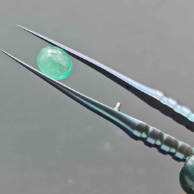 تصویر زمرد بیضی کد 37262 