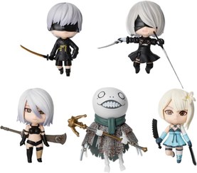 تصویر اکشن فیگور نی‌یر اتوماتا ست ۵ عددی ارتفاع ۱۳ سانتیمتر 