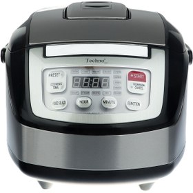 تصویر پلوپز تکنو مدل Te-604 ا Techno Te-604 Rice Cooker Techno Te-604 Rice Cooker