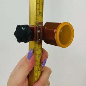 تصویر قواره بر کی دی طلایی اصلی مدل دو ریل 90 سانت 