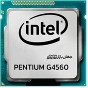 تصویر پردازنده کامپیوتر اینتل مدل Pentium G4560 Kaby Lake استوک Intel Pentium G4560 Kaby Lake Computer Processor Used