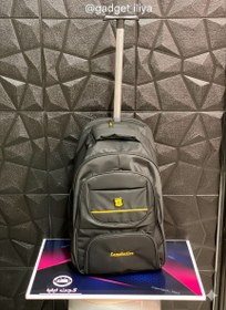 تصویر کوله‌پشتی مسافرتی چرخ‌دار با دسته تلسکوپی 