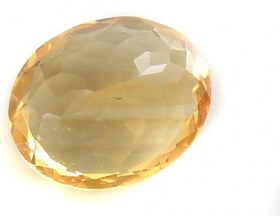 تصویر نگین سیترین خوش رنگ کد 15701 