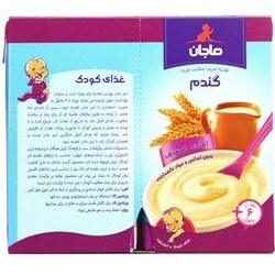 تصویر غذای کودک گندم با شیر ماجان کاله 135 گرم Wheat With Milk majan Kalleh 135g