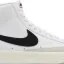 تصویر نایک بلیزر سفید – Blazer Mid ’77 Vintage ‘White Black’ 