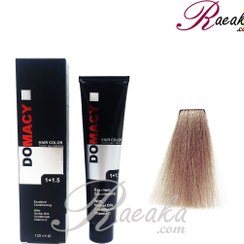 تصویر رنگ موی دوماسی شماره 9.1 رنگ بلوند دودی خیلی روشن حجم 120 میلی لیتر ا Domacy hair color No. 9.1 Smoky blonde color very light volume 120 ml Domacy hair color No. 9.1 Smoky blonde color very light volume 120 ml