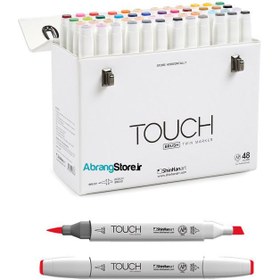 تصویر ماژیک تاچ براش ست ۴۸ عددی | Touch Brush Marker 