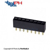 تصویر پین هدرSMD 1x40 مادگی فاصله بین پایه ها 2 میلی متر. Pin header 1x40 Female 2mm Pitch smd 