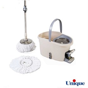 تصویر سطل و تی بیضی پدال دار یونیک 