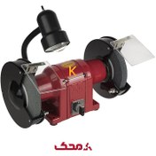 تصویر سنگ رومیزی محک مدل GD200-3HL سایز ۲۰۰ میلیمتر سه فاز 