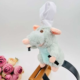 تصویر تل مو دخترانه مدل موش سرآشپز فانتزی 