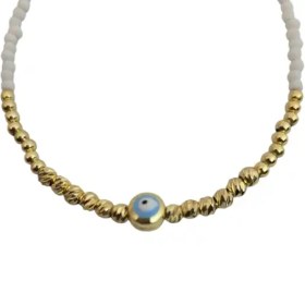 تصویر پابند زنانه مهره‌ای 