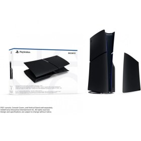 تصویر فیس پلیت PS5 اسلیم استاندارد و دیجیتال FacePlate Black PS5 slim 