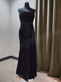 تصویر لباس مجلسی مشکی سایز 44 