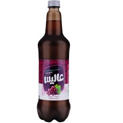 تصویر نوشابه گازدار میوه ای " انگور قرمز " عالیس - حاوی 55 درصد آبمیوه ( 1 لیتری ) 