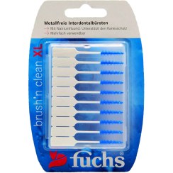 تصویر مسواک بین دندانی فوکس مدل Brush n Clean سایز متوسط مجموعه ۲۰ عددی 