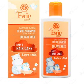 تصویر شامپو بچه بسیار ملایم اورین Evrin Baby Hair Care Gentle Shampoo