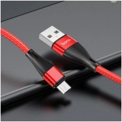 تصویر کابل تبدیل USB به microUSB هوکو مدل X57 طول ۱ متر 