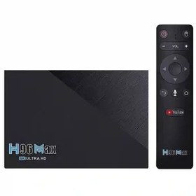 تصویر اندروید باکس H96 max مدل RK3566 حافظه 128 رم 8 گیگابایت Android Box H96 max RK3566 8/128 GB