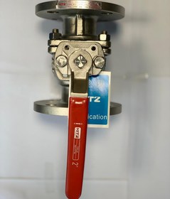 تصویر شیر توپی استیل 316L کلاس 150 