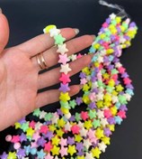 تصویر ریسه مهره فانتزی طرح ستاره 