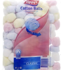 تصویر توپ های پنبه ای تیپی کلاسیک 100 عدد، بسته 1 عددی - ارسال 20 روز کاری Tippys cotton Balls classic 100 Pcs, Pack of 1