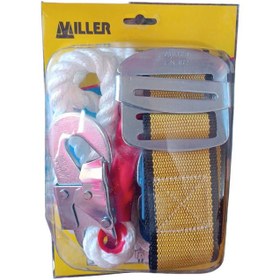 تصویر کمربند ایمنی کار در ارتفاع مدل میلر - چند رنگ 