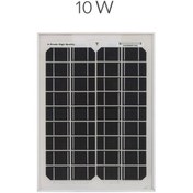 تصویر پنل خورشیدی 10 وات مونو کریستال برند تیسو پلاس Tiso+ +Solar Panel10W Mono Tiso