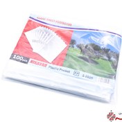 تصویر کاور A5 نیک آور ۱۰۰ عددی پلاستیکی شفاف 