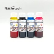 تصویر جوهر 4 رنگ 100 سی سی hp اکونومی 