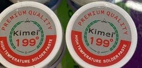 تصویر خمیر قلع 199 درجه 50گرمی KIMEI 