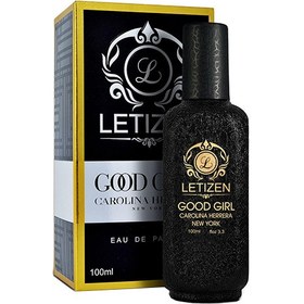 تصویر ادو پرفیوم زنانه گود گرل LETIZEN 100ml Letizen Good Girl Eau De Parfum For Women 100ml