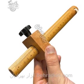 تصویر خطکش تیره دار ( چوبی ) خطکش تیره دار ( چوبی )