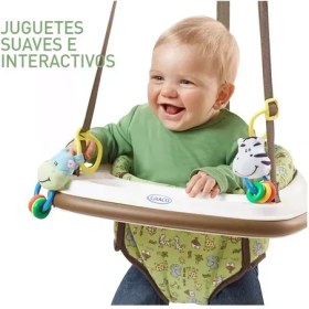 تصویر جامپر گراکو مدل Little Jungle Graco Bumper Baby Jumper - Little Jungle