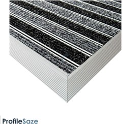 تصویر پادری آلومینیومی کد D140 سایز ۱.۸ سانتی با رویه موکت 