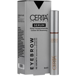 تصویر سرم احیا کننده ابرو سریتا حجم 8 میلی لیتر EYEBROW VITALIZE SERUM CERITA 8 ml