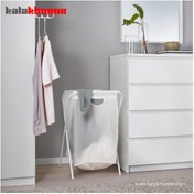 تصویر کیسه لباس شویی پایه دار ایکیا 70 لیتری IKEA ا IKEALaundry bag with stand IKEALaundry bag with stand