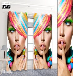 تصویر پرده تصویری طرح کلودیا برند پرنا - کد 1950778 