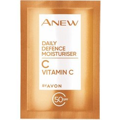 تصویر تستر کرم مرطوب و احیا کننده ویتامین سی Avon Anew حاوی SPF50 آون 