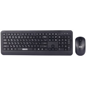 تصویر موس و کیبورد بی سیم SADATA SKM-2401WL SADATA SKM-2401WL Wireless Keyboard And Mouse