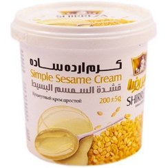 تصویر شیررضا کرم ارده ساده 200گرم 