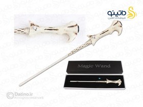 تصویر چوب دستی جادویی لرد ولدمورت از مجموعه هری پاتر محصول The Noble Collection. Noble Collection - Harry Potter Wand Lord Voldemort (Character-Edition)