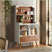 تصویر میز بار دکوکاران مدل KF106 با طراحی مدرن و کاربردی از PVC 