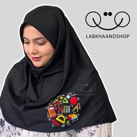 تصویر مقنعه چاپی ۵۵ 