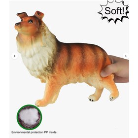 تصویر عروسک فیگور طرح سگ ژرمن شپرد 