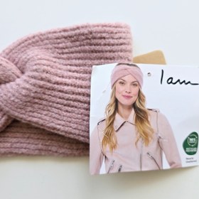 تصویر هدبند صورتی تیره افقی 