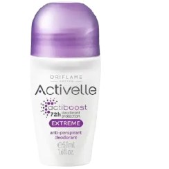 تصویر مام دئودورانت بنفش اکتیول اوریفلیم Oriflame ACTIVELLE Extreme Anti-perspirant Deodorant