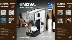 تصویر اسپرسوساز نوا مدل NCM_158EXPS ا NOVA NCM_158EXPS Espresso Maker NOVA NCM_158EXPS Espresso Maker